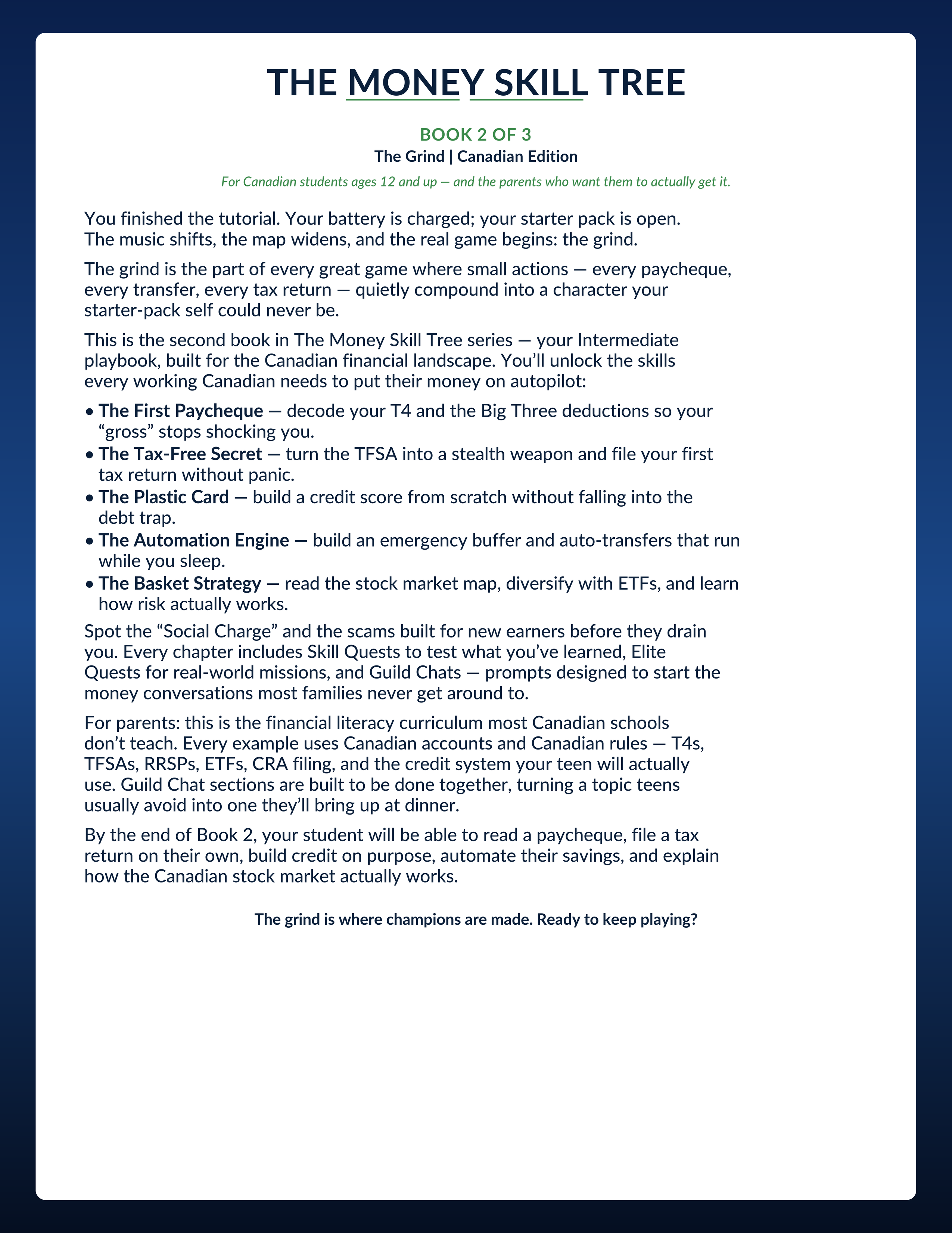 The Grind – Canadian Edition (Book 2)